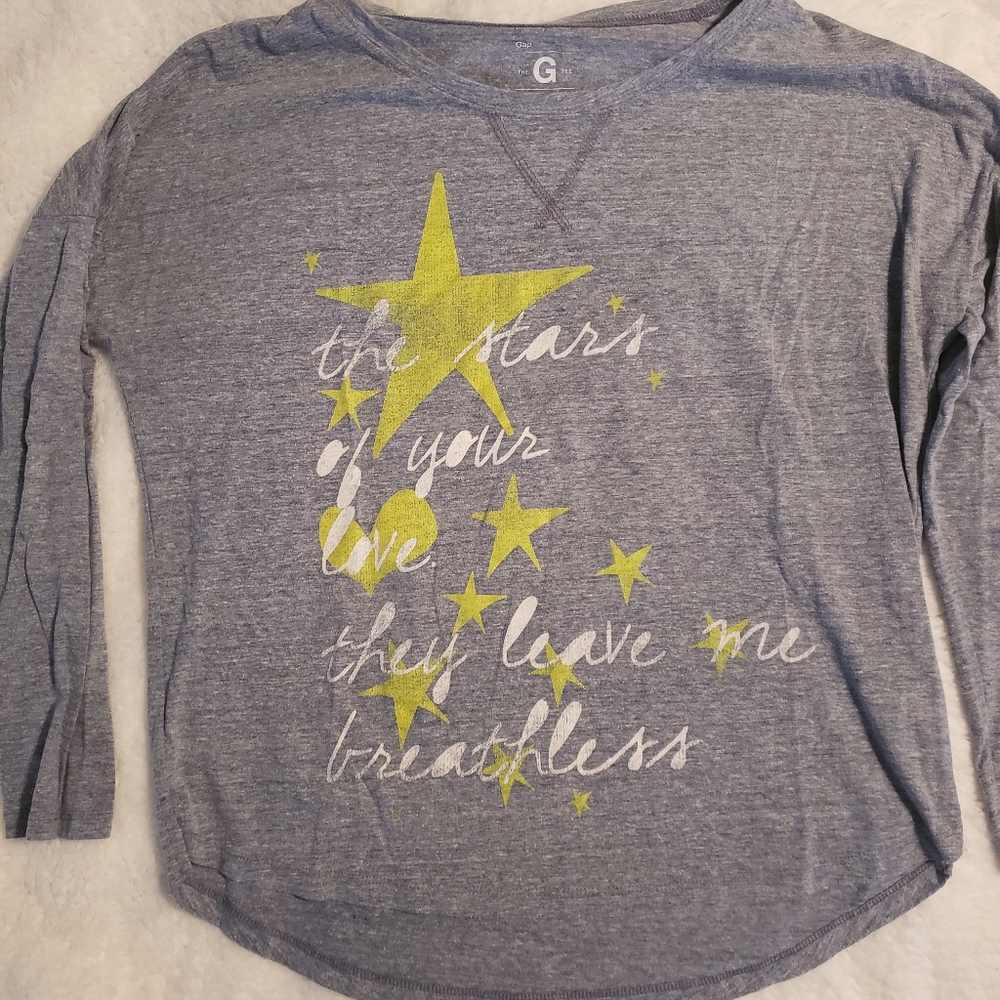 Gap long sleeve "Star" tshirt